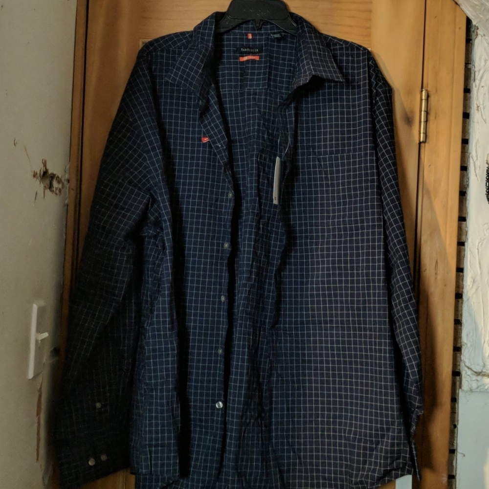 Men's Van Heusen performance stretch button up XXL